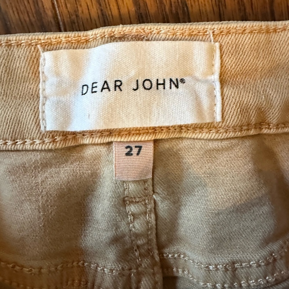 Dear John Tan Cropped Ankle Jeans - Picture 3 of 5